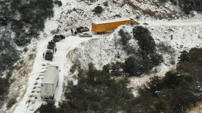 Nevadas en Estados Unidos afectan al norte de México; emiten alerta en tres estados