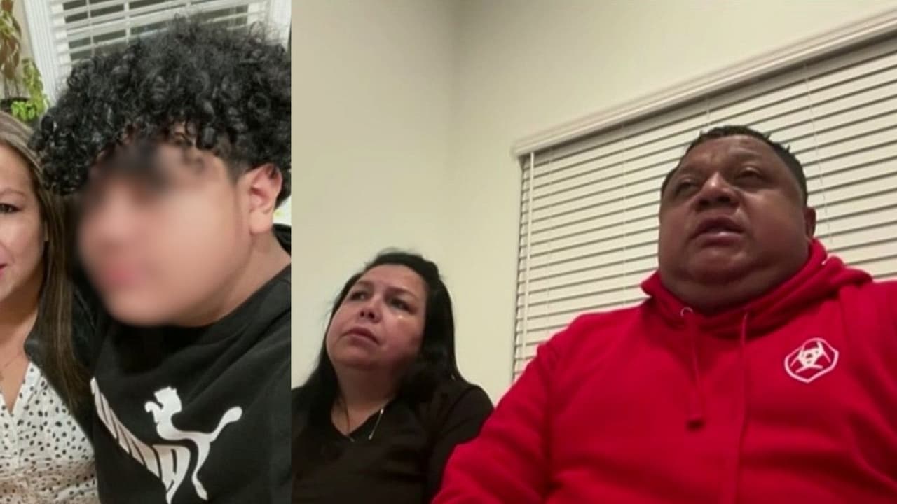 "Lo metieron en un cuarto y no lo volvimos a ver": Padres cuentan cómo ICE detuvo a su hijo de 19 años durante cita migratoria