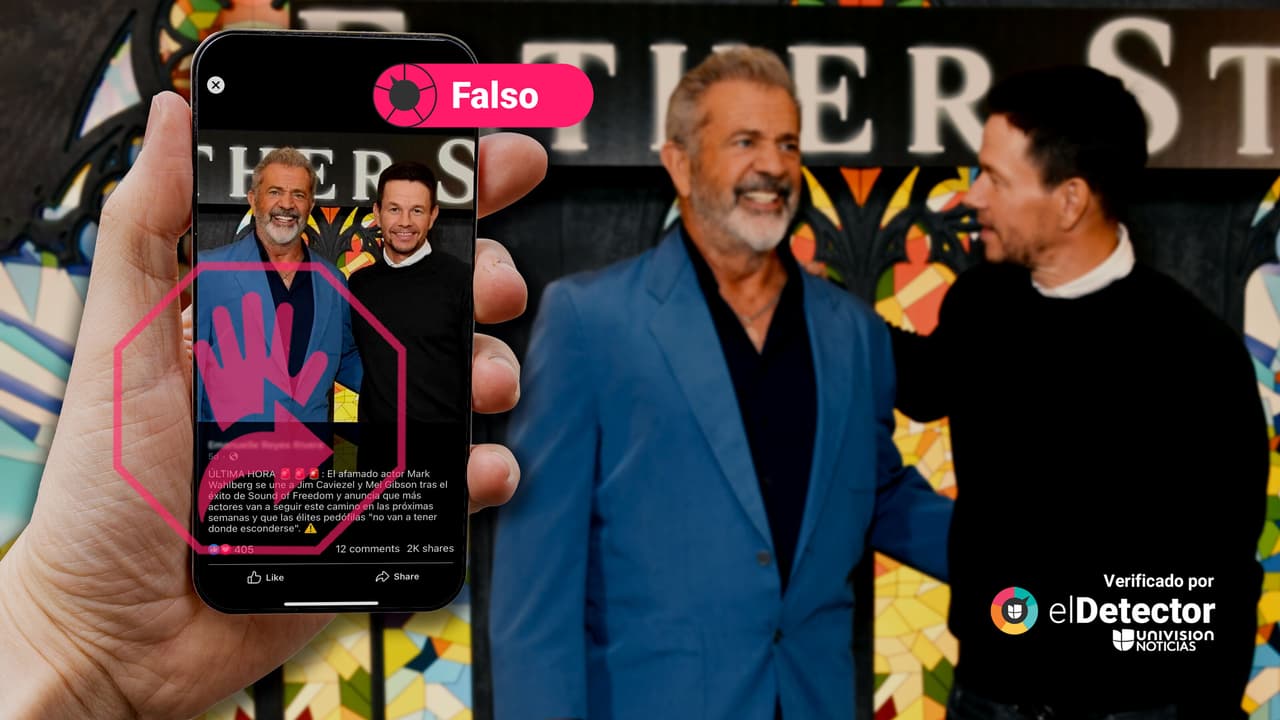 Es falso que el actor Mark Wahlberg dijo que “las élites pedófilas no van a tener donde esconderse”