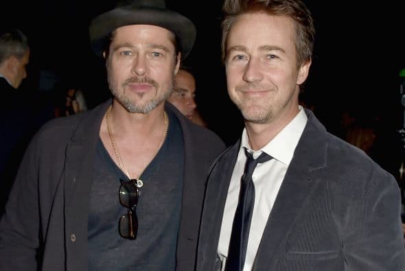 Brad Pitt y Edward Norton