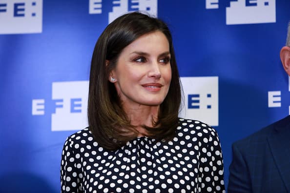 Si bien en el desencuentro de Pascua en 2018, el look de Letizia pasó desapercibido, este miércoles tomó relevancia.
