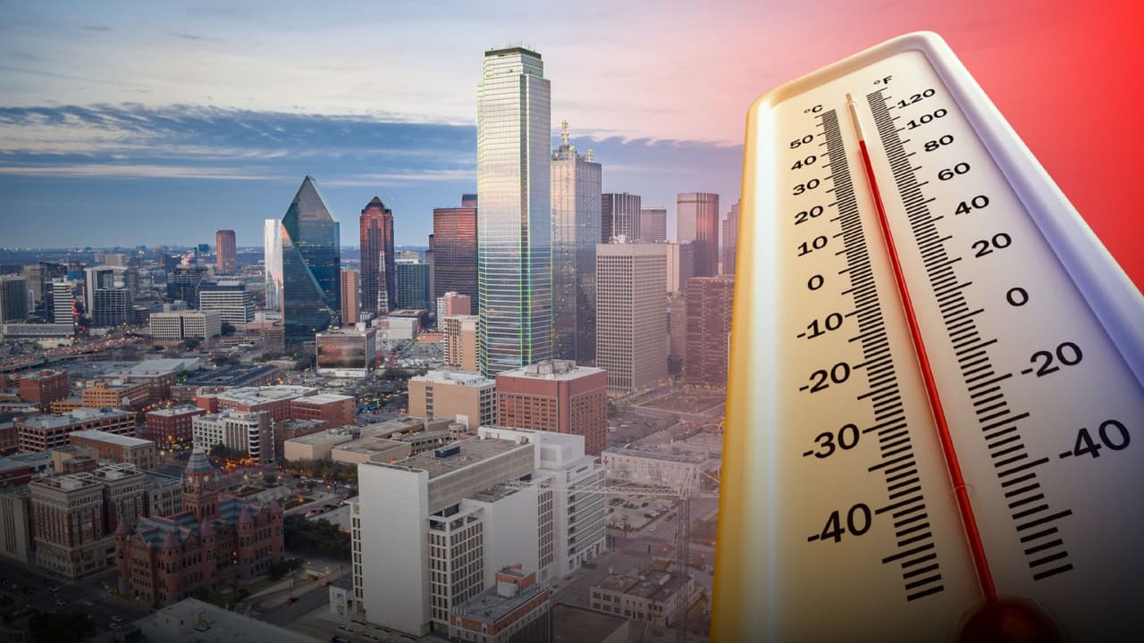 Dallas Fort Worth cerró 2025 con el octavo diciembre más caluroso de su historia