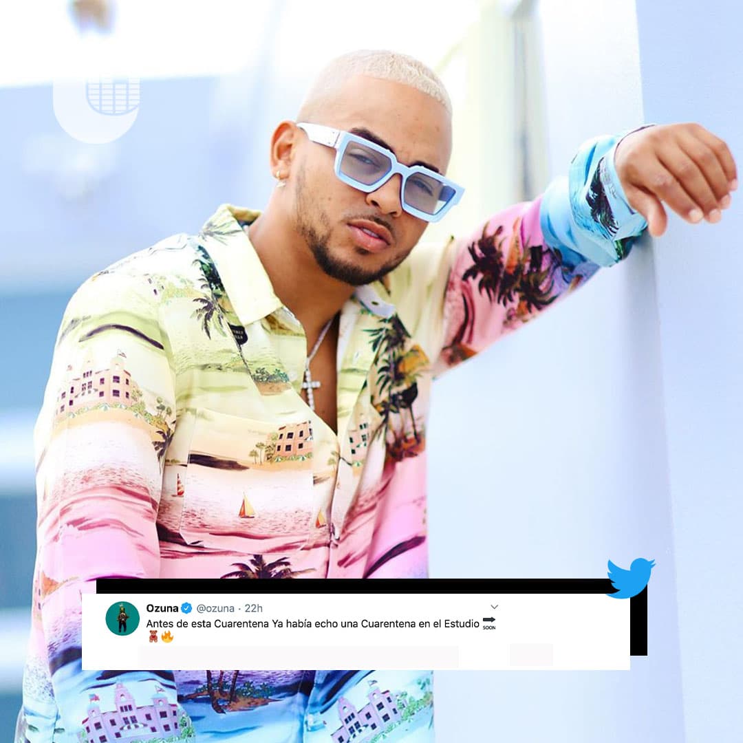 <b>Ozuna</b> adelanta que se viene mucha música nueva porque ha tenido más tiempo para grabar.