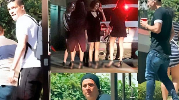 De acuerdo a los reportes, hubo prostitutas y alcohol en demasía.