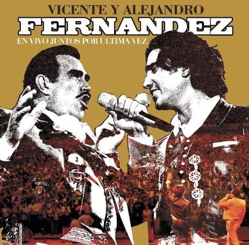 Ese mismo año nos regaló un material sin precedentes al lado de su hijo Alejandro Fernández.