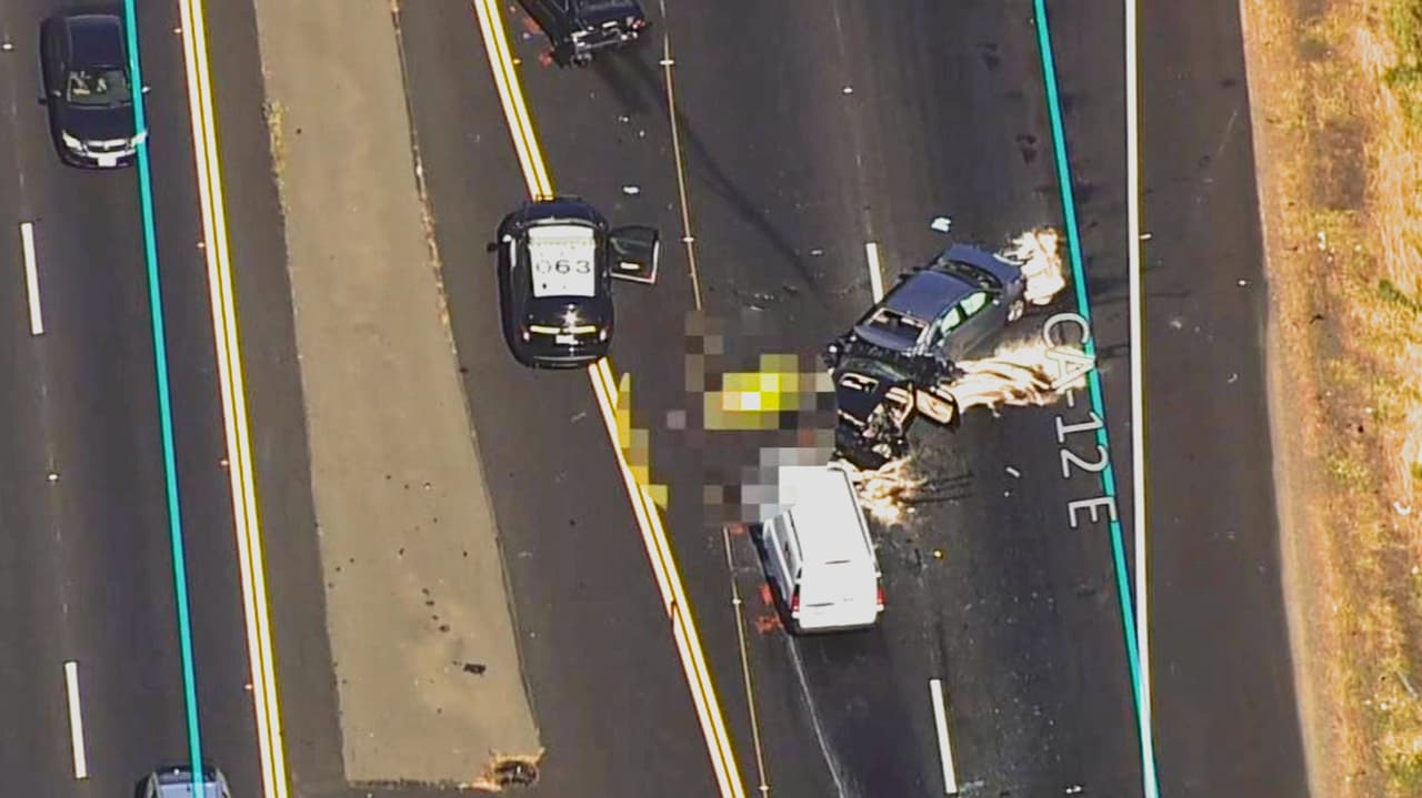 La Patrulla de Caminos informó que el accidente involucró al menos cinco vehículos.