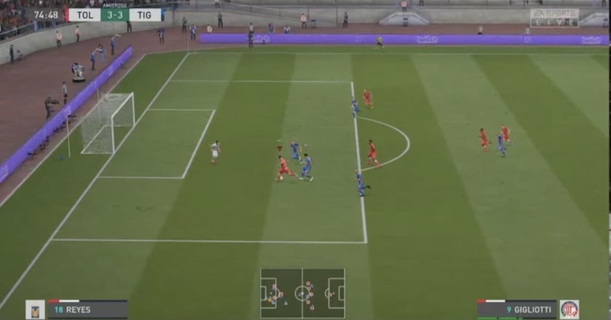 En un partido de ida y vuelta con muchas llegadas, el Toluca de Diego Rosales y los Tigres de Nahuel Guzmán se tienen que conformar con el empate a tres.