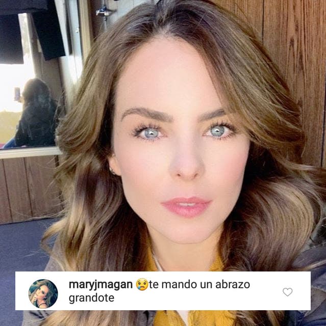La actriz y compañera de trabajo María José Magan le envió "un abrazo" a la venezolana.