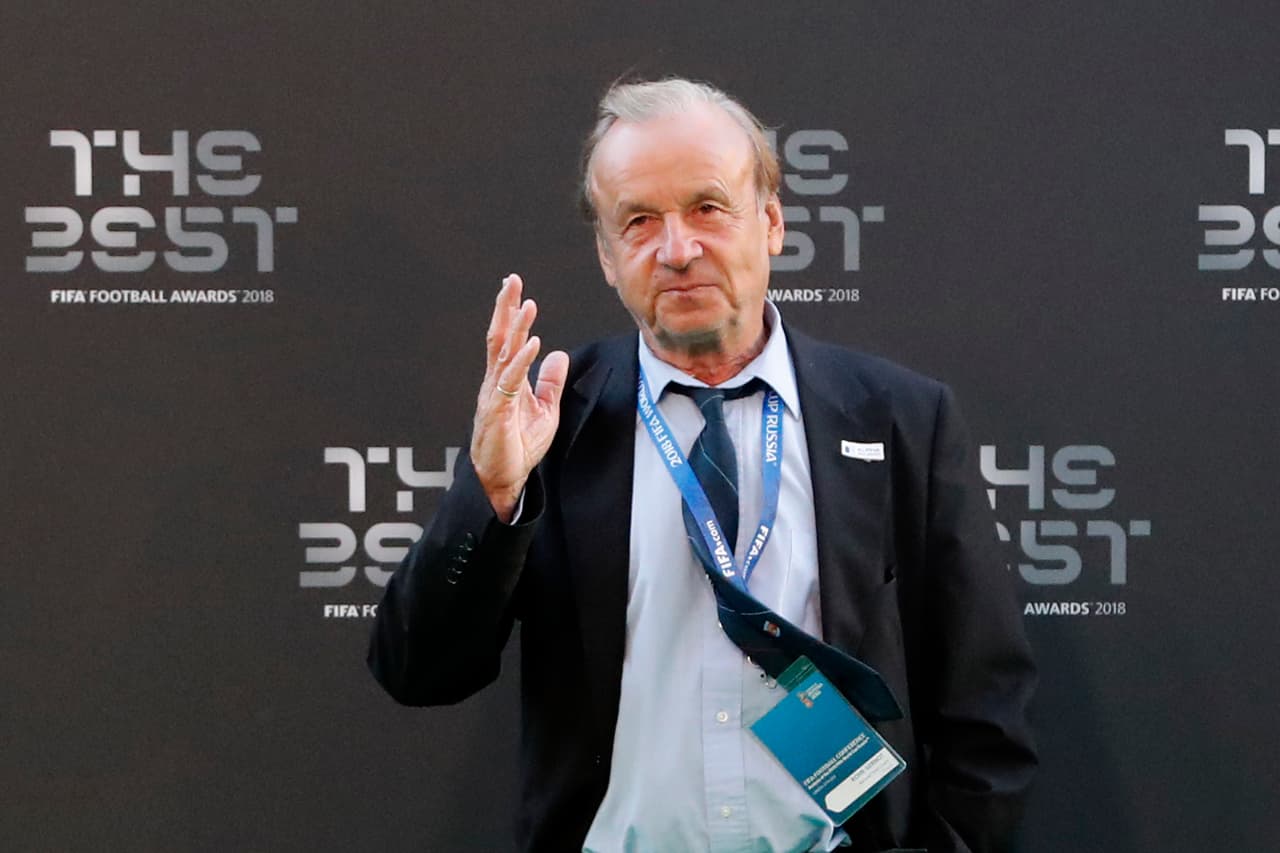 Gernot Rohr, técnico de Nigeria.