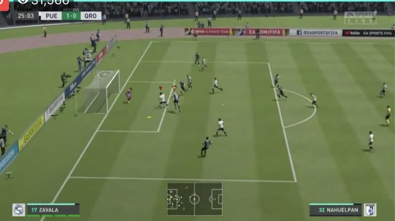 Jimmy Gómez le pone fin a la racha ganadora del Puebla de Santiago Ormeño.