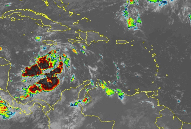 El Centro Nacional de Huracanes ve muy probable la formación de una nueva tormenta tropical en el Caribe