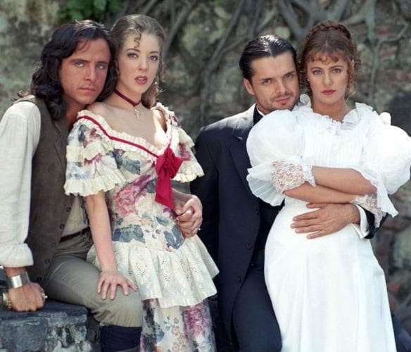 Dos años más tarde se convirtió en la villana de 'Corazón salvaje'. Aimée la convirtió en una de las actrices más populares de aquel momento.