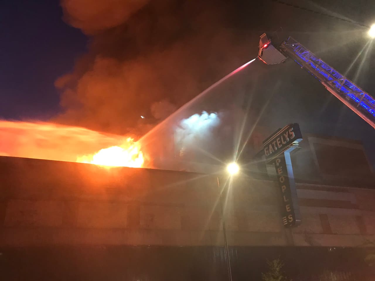 El cuerpo de bomberos ha compartido estas imágenes en sus redes sociales.