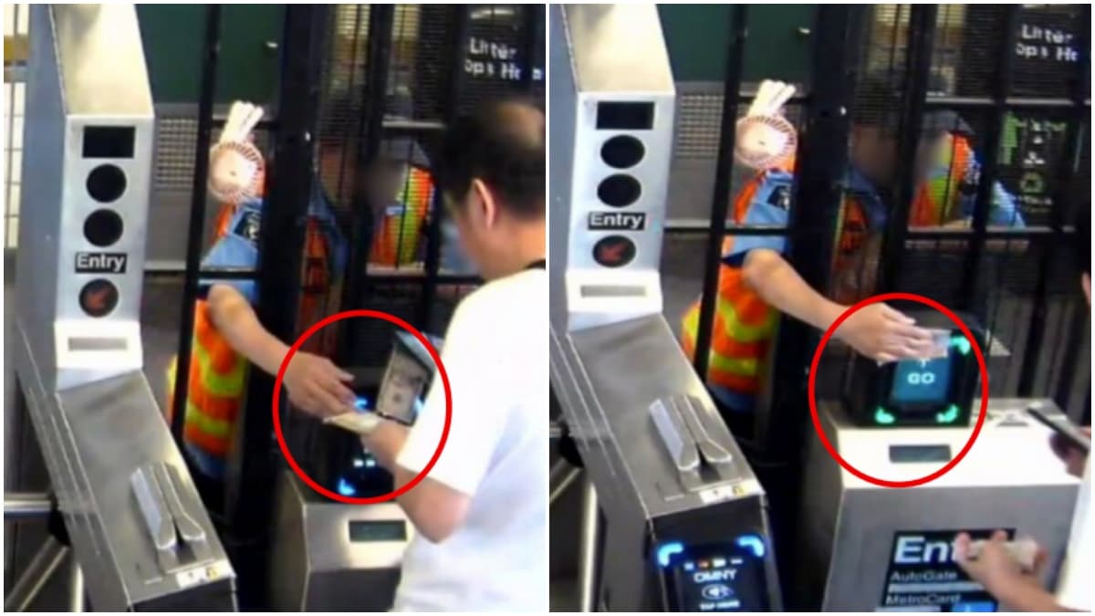 El 16 de julio de 2025 otro pasajero fue grabado entregando dinero en efectivo antes de ingresar a la estación de Brooklyn.