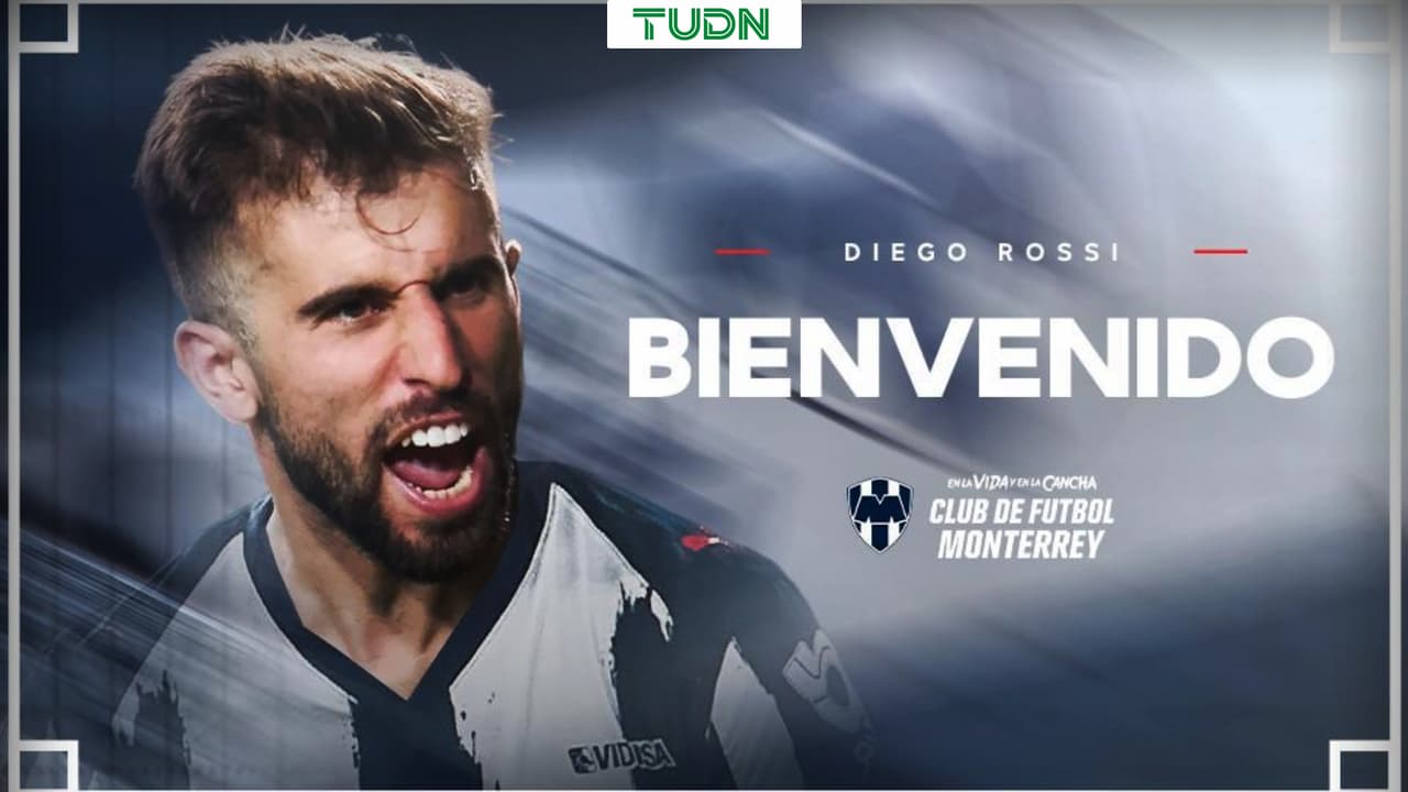 Diego Rossi es refuerzo oficial de Monterrey para el Apertura 2026