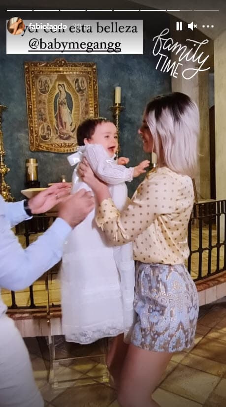 Para ellos era muy importante que su hija fuera 
<b>bautizada en su primer cumpleaños</b>. 
<br>