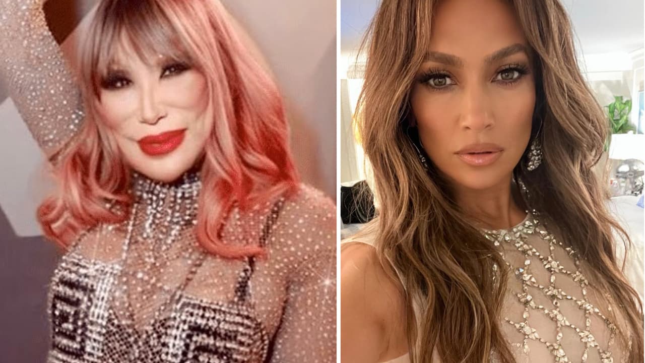 No solo JLo, Lyn May demuestra que Karol G y otras famosas le copian sus vestuarios
