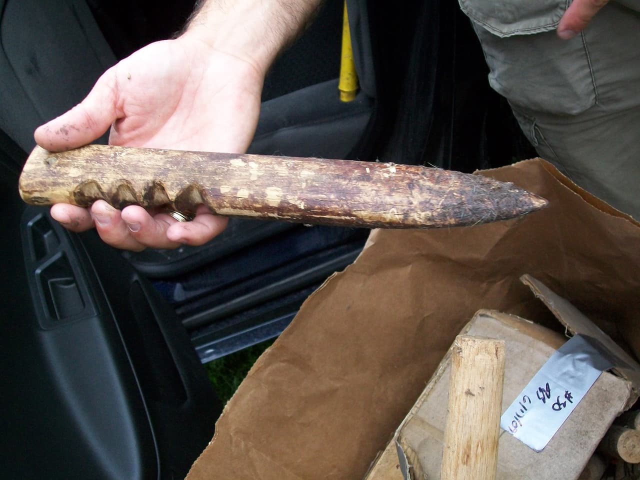 Otra técnica que usan es ponerles palos gruesos a lo largo del hocico o los cuelgan mordiendo un pedazo de llanta amarrado a una soga para fortalecer su mandíbula.
