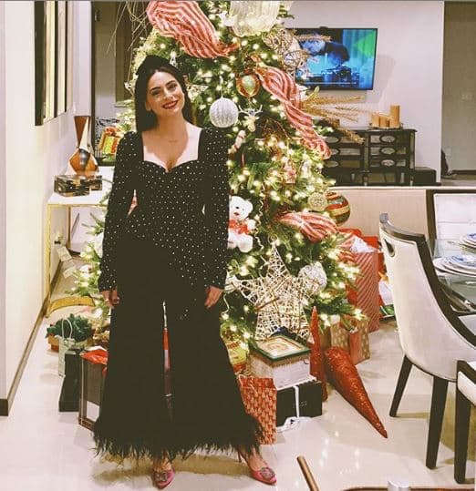 "[...] Mi deseo es seguir teniendo en mi vida esa familia que, de sangre o no, me quieren y me quieren bien. Me aceptan como soy, me sostienen y me dan amor incondicional, lealtad, me enseñan tanto y siempre me hacen sonreír. Tengo muchos en mi vida y, ¡doy la vida por ellos! Que la vida me los conserve sanos y cerquita de mi corazón siempre. Soy muy afortunada.", finalizó la también cantante en su emotivo mensaje.