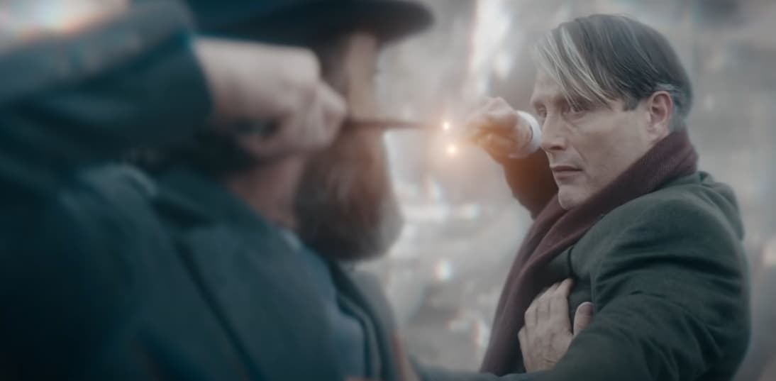 Dumbledore contra Grindelwald