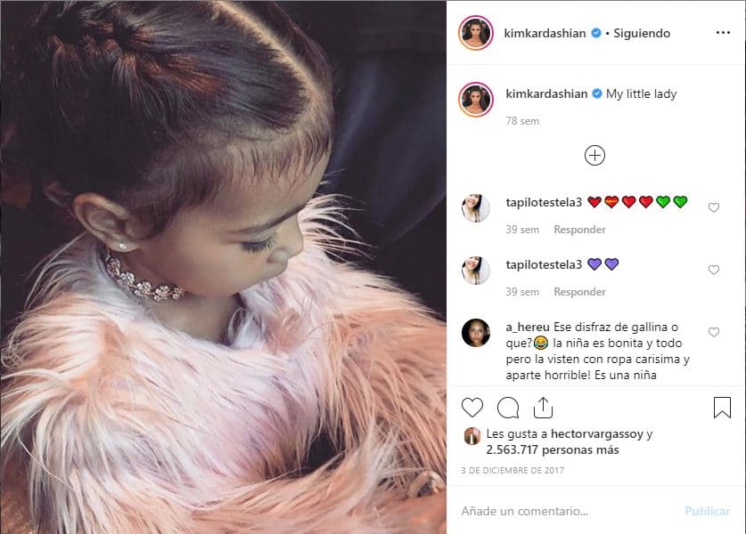 Pero North ya ha demostrado en el pasado su gusto por la moda, especialmente por la ropa y los accesorios de su famosa madre.