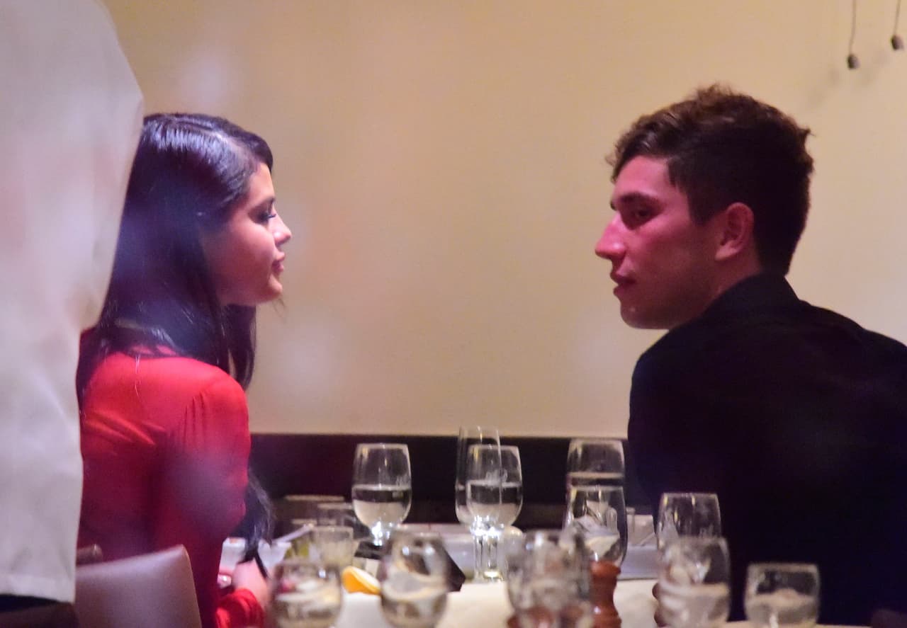 Cenaron en la ciudad de Nueva York y 'Sel' se veía súper emocionada...