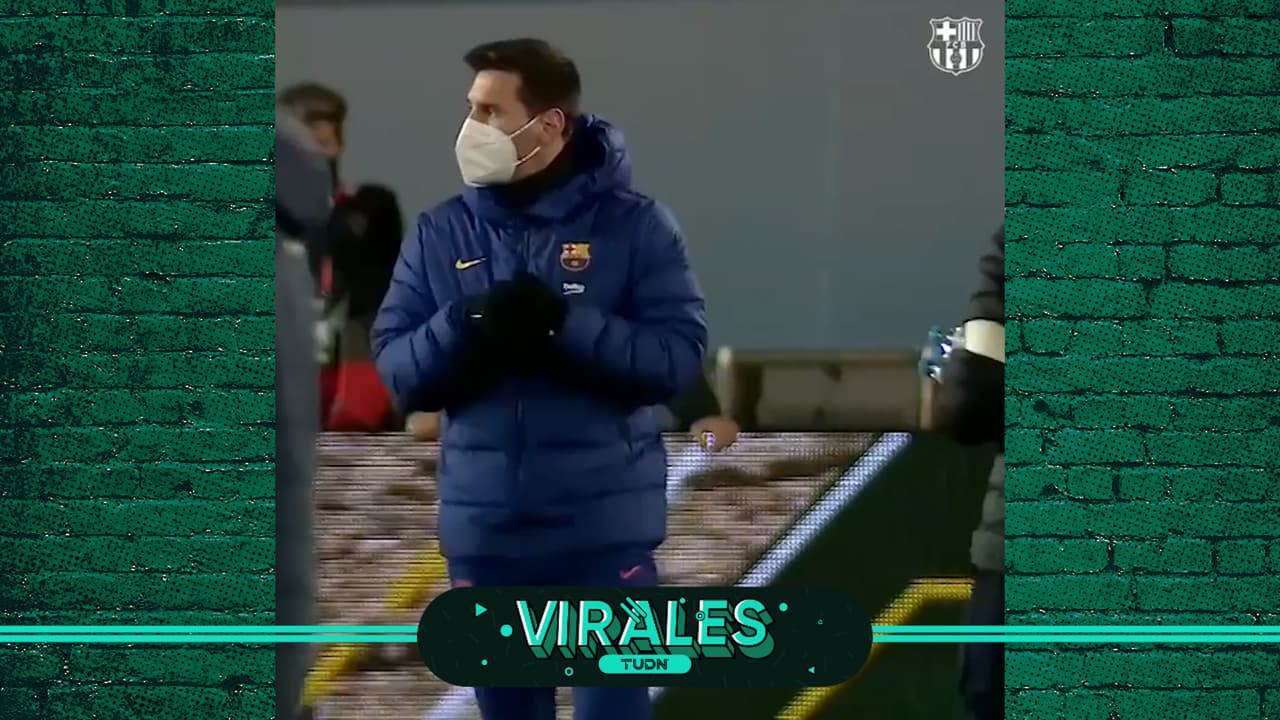 ¡Qué grande! Así felicitó Messi a sus compañeros por llegar a la Final