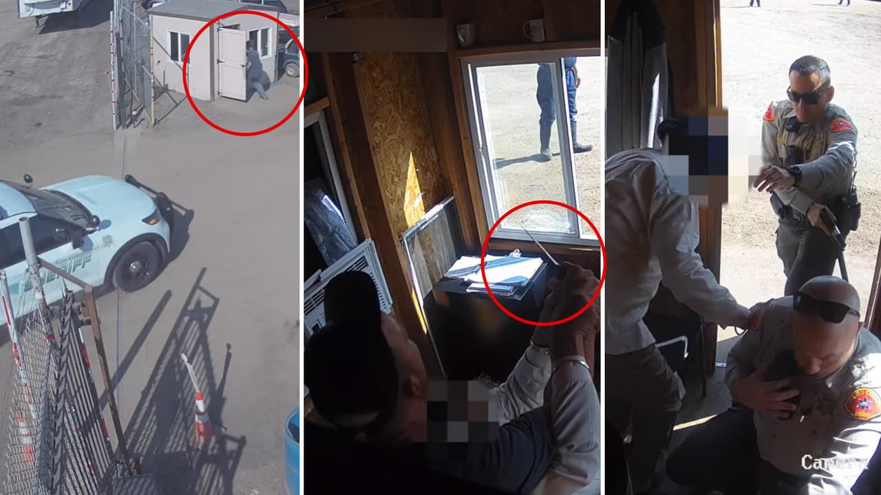 Policía de Kern mata a hombre que tomó a abuelito de rehén y lo amenazó con un cuchillo