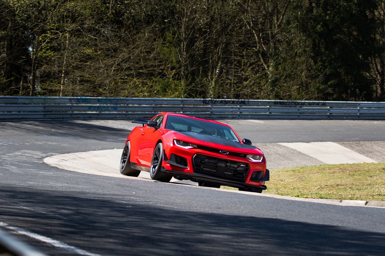 At 7:16.04, the 2018 Chevrolet Camaro ZL1 1LE is the fastest Camaro to ever lap the Nürburgring Nordschleife.