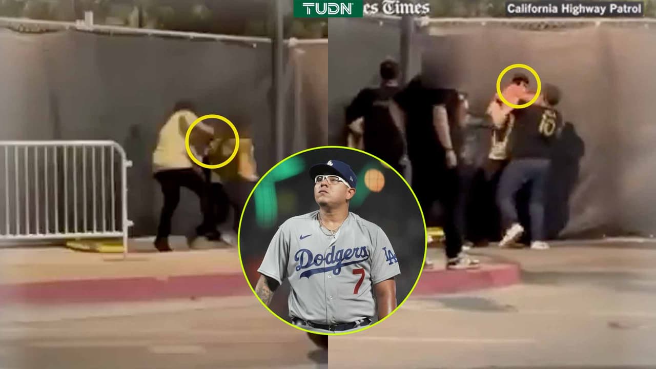 Difunden video de agresión de Julio Urías, exlanzador de los Dodgers, a su esposa