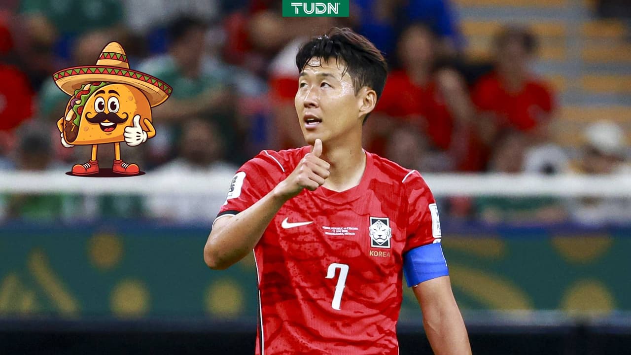 ¡Comiendo tacos! Así se carga de energía Son Heung-Min previo al partido contra México
