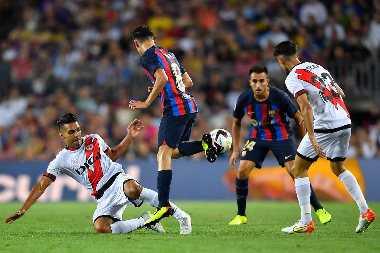 Barcelona y Rayo Vallecano empataron 0-0 en el Camp Nou en su debut en la temporada 2022-23 de LaLiga.