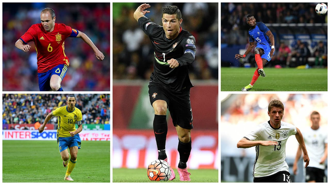 Las figuras a seguir en la Eurocopa