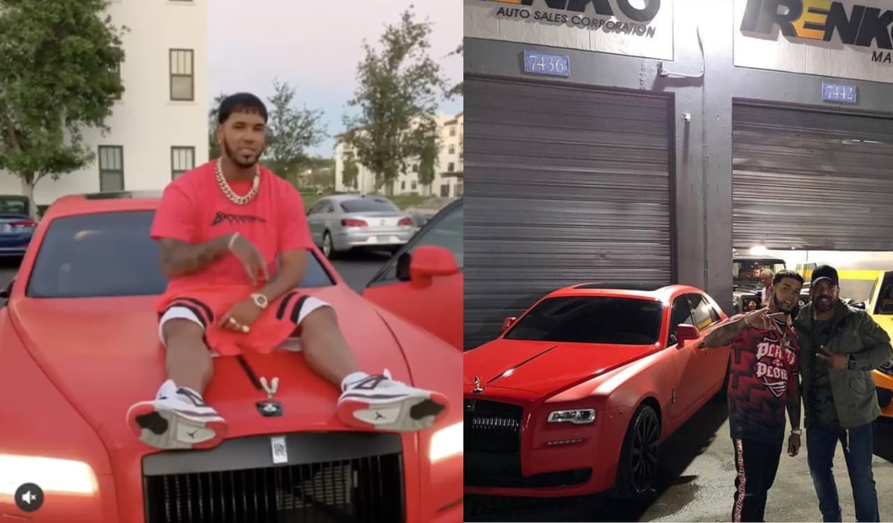 En un inicio, el Ghost del puertorriqueño era de color rojo vino. No obstante, decidió cambiar la pintura de la carrocería para adoptar un estilo que estuviera más acorde a sus extravagancias. En Estados Unidos, este carrazo tiene un precio inicial de 311,900 dólares.