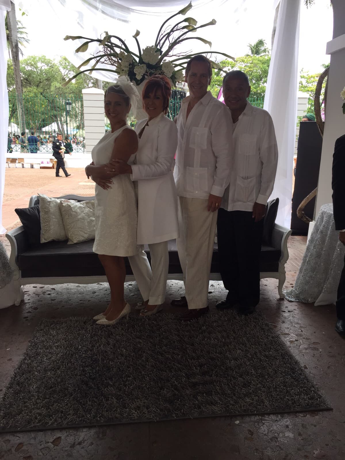 Muchos grupos religiosos formaron parte del evento.