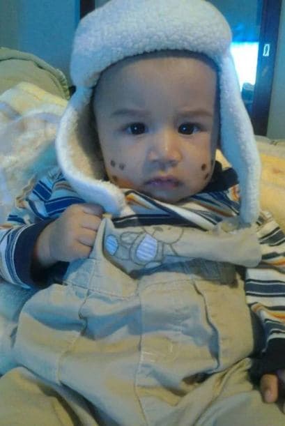 Briana Luna nos compartió a este lindo mini Chavo.