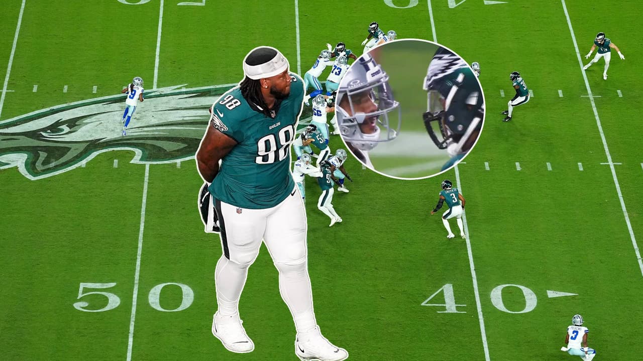 Jalen Carter es suspendido y multado tras el Cowboys vs. Eagles