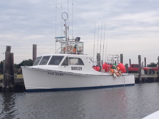 The 
<i>Tar Baby</i> is a 42-foot long line fishing vessel based in North Carolina.