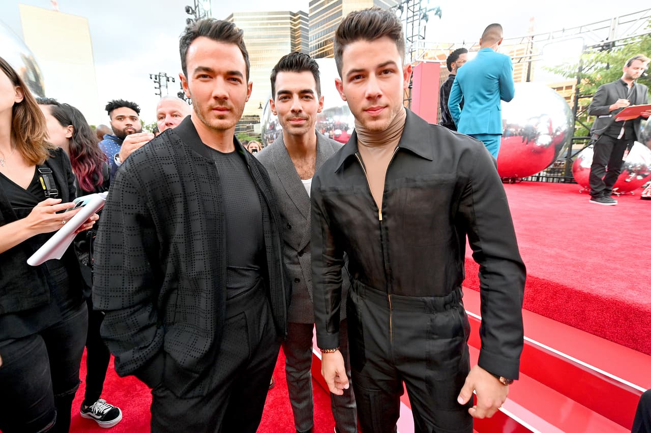 Kevin, Joe y Nick Jonas.
