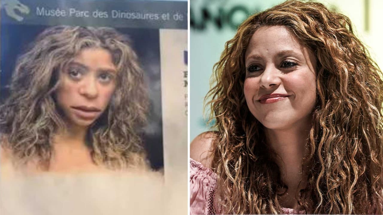 ¿Es Shakira? Internautas dicen que un museo usó su foto para representar a un Neandertal y están enojados