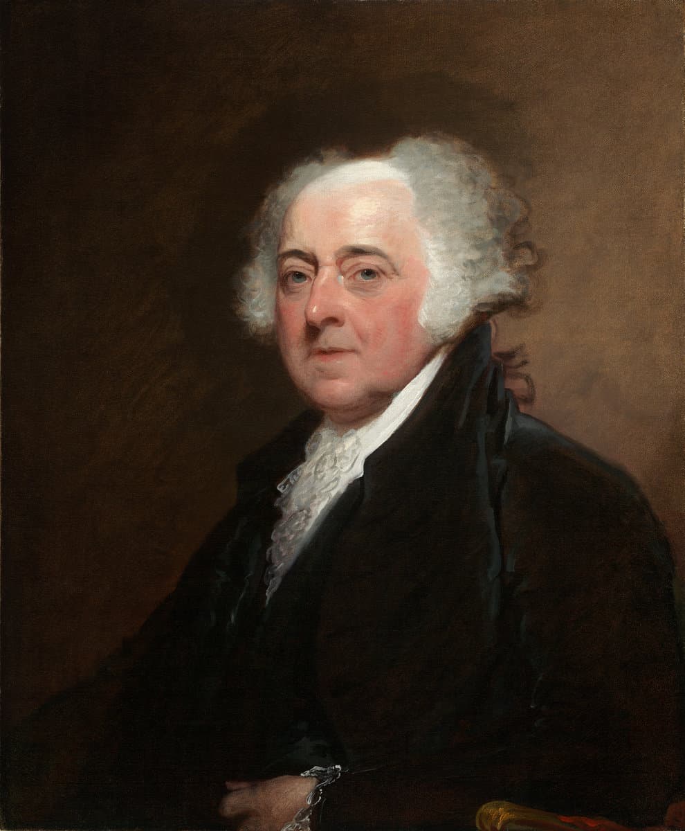 #2- John Adams. Mandato 4 de marzo de 1797 hasta 4 de marzo de 1801.
<br>