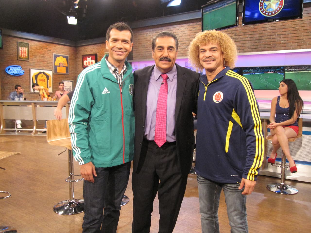 Carlos Valderrama.