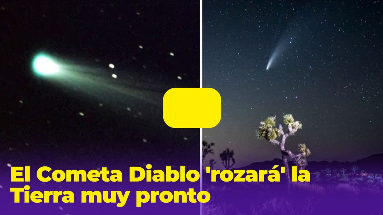 El Cometa Diablo 'rozará' la Tierra muy pronto: es tres veces más grande que el Monte Everest