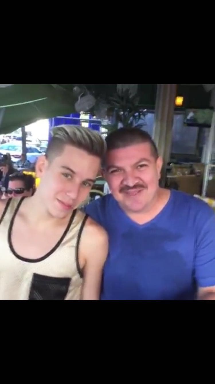 Y hasta Justin Bieber, o bueno, su doble...