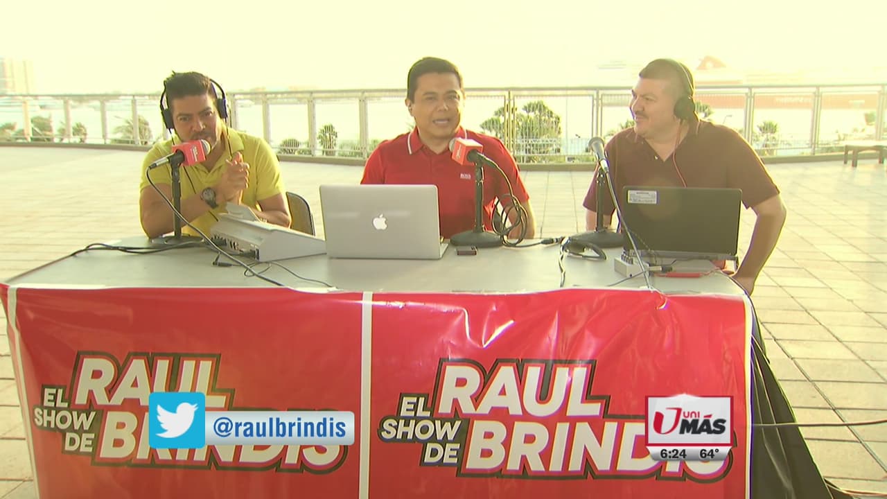 Desde el lunes, comenzaron a transmitir el show desde el American Airlines Arena.