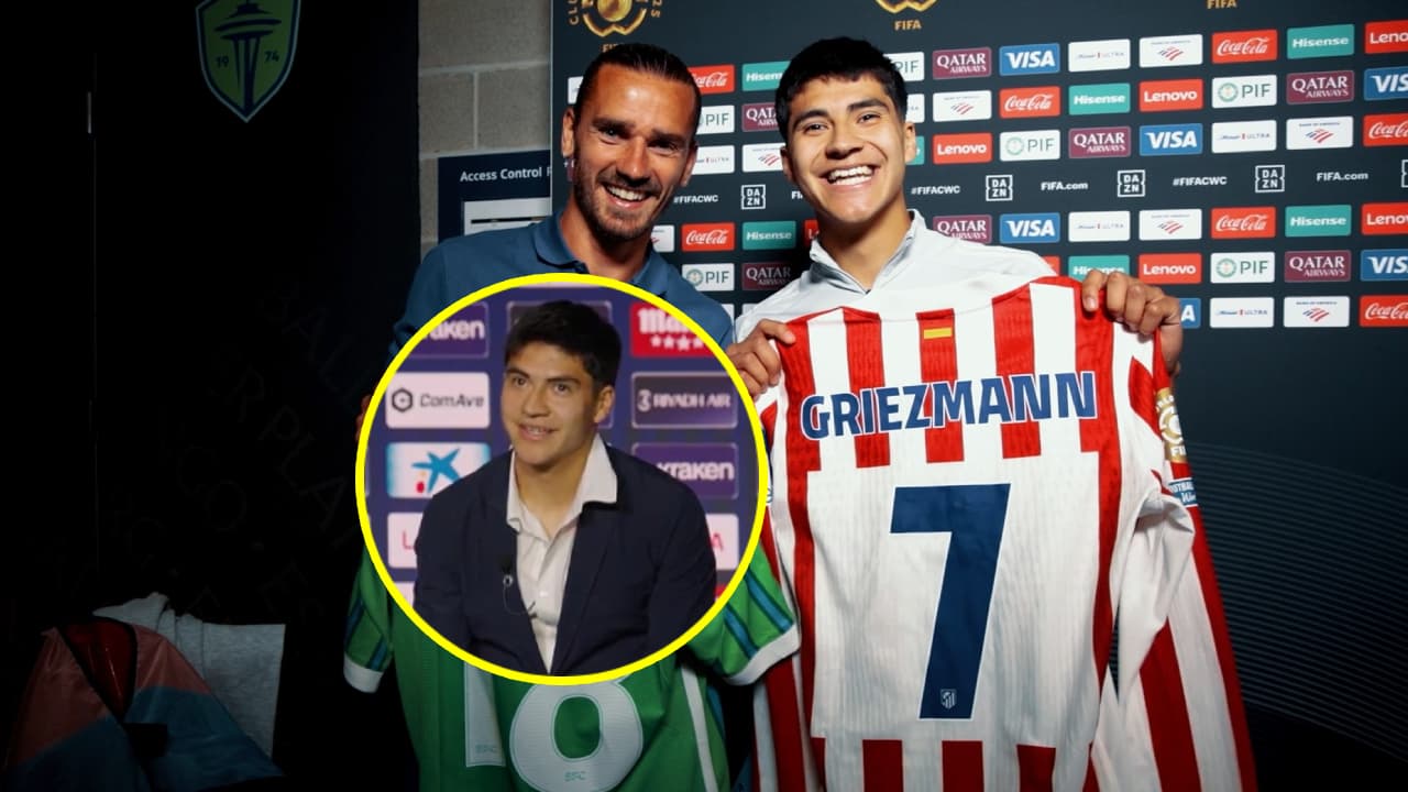 Obed Vargas revela el gesto que tuvo Griezmann tras su fichaje con Atlético