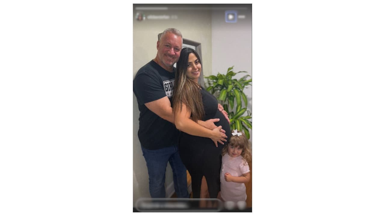 La fotografía previa al nacimiento de la segunda sobrina de Lili Estefan.