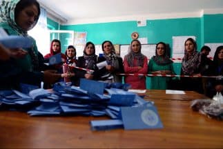 Elecciones presidenciales en Afganistán.