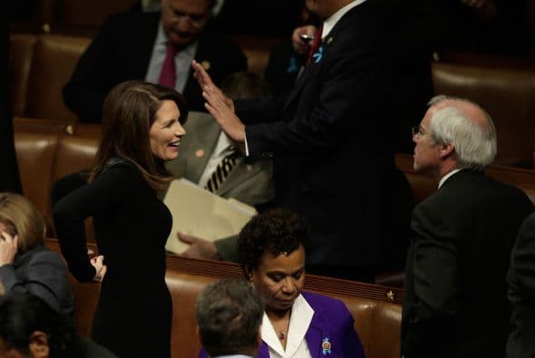 También la congresista republicana Michele Bachmann.