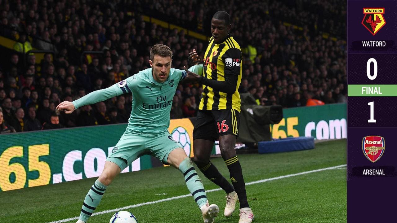 Con victoria ante el Watford, Arsenal se mete a zona de Champions